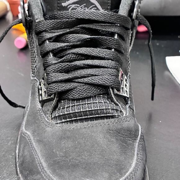 Jordan 4 black car